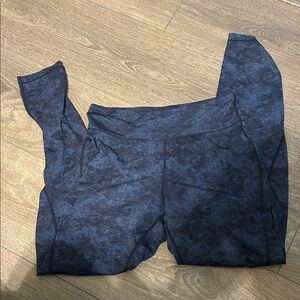 Paradox Navy Patterned Kids Leggings